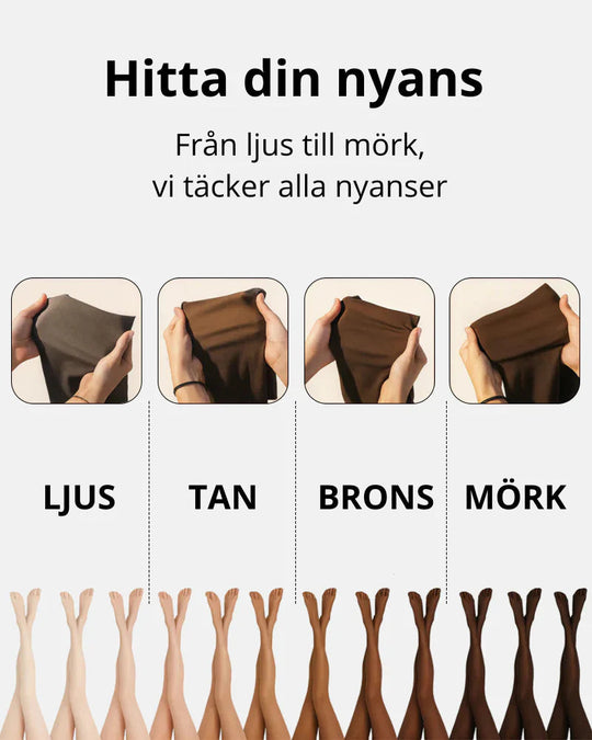 Varm och Mysig - Snygga strumpbyxor med Tummy Control